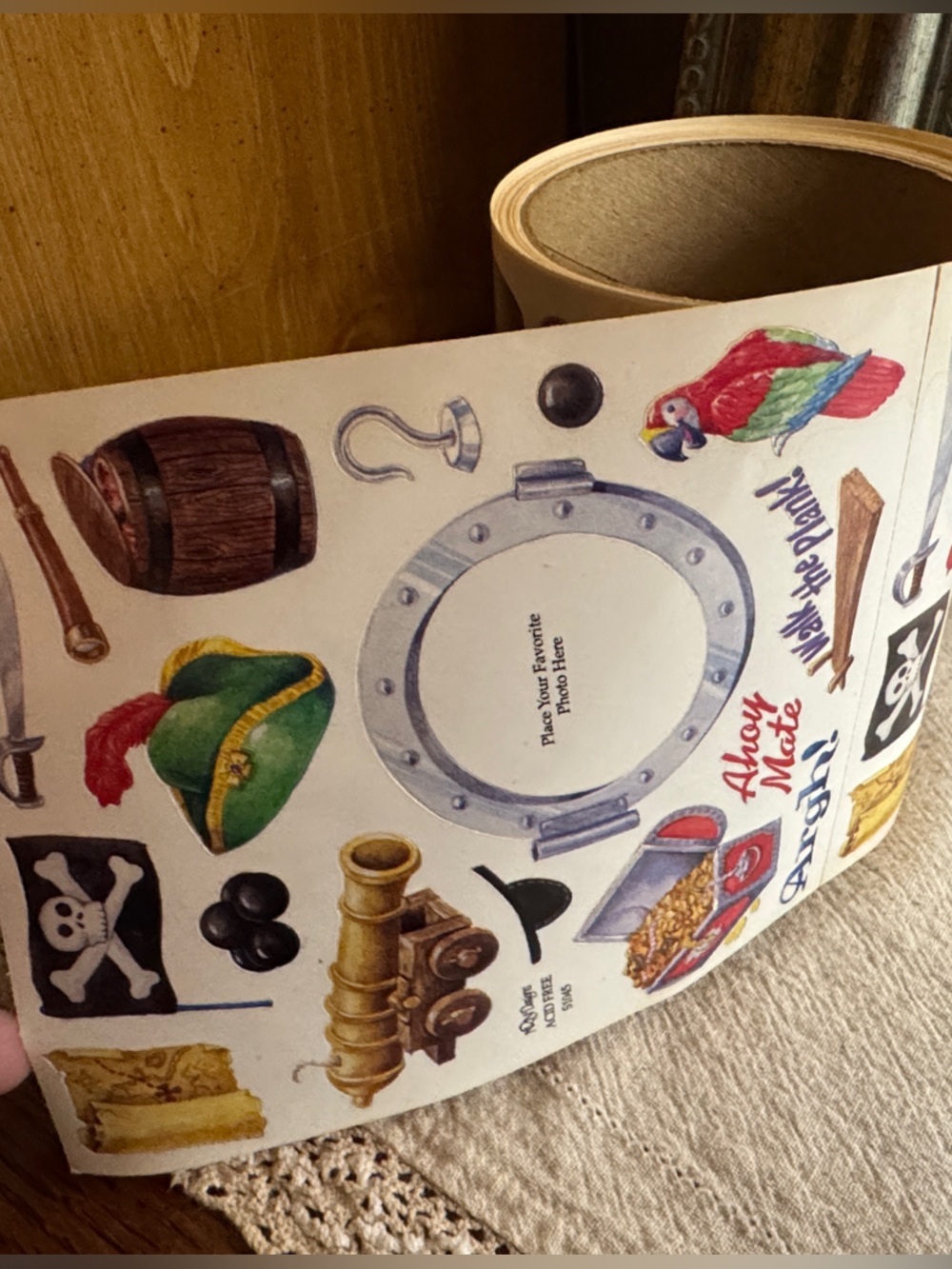 Pirates Plunder Sticker Roll by NRN Designs -
A whole roll!!!